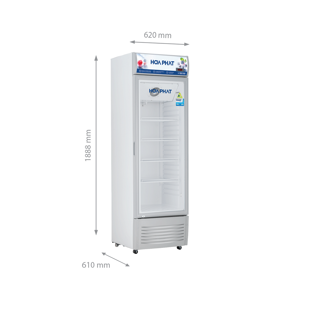 Tủ Mát 280 Lít Hòa Phát HSR-S6280